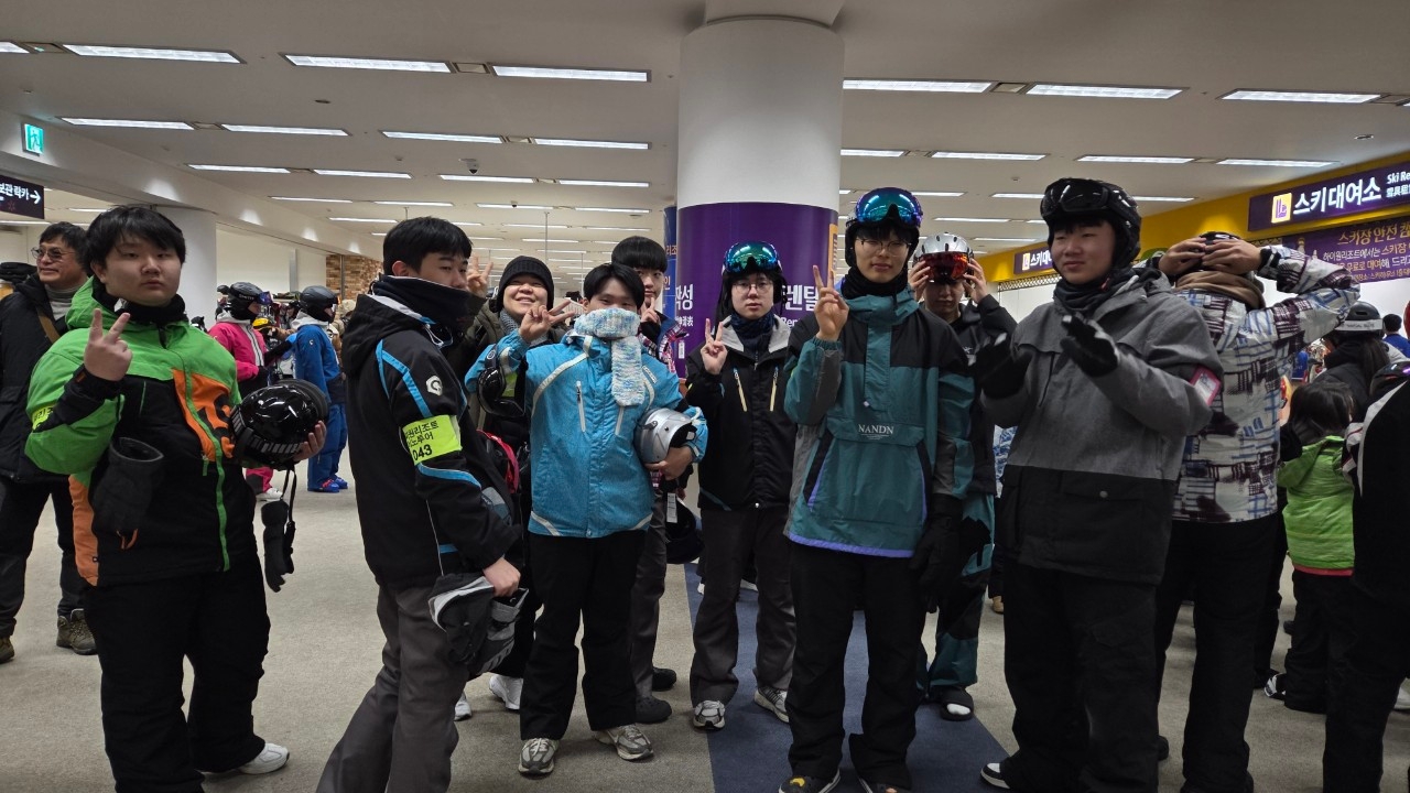 평화보은회(법회동아리) - 겨울 스키 캠프